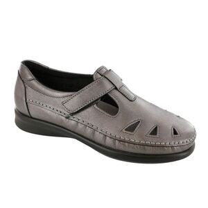 SAS Roamer Shoes Size 7W Gray Leather